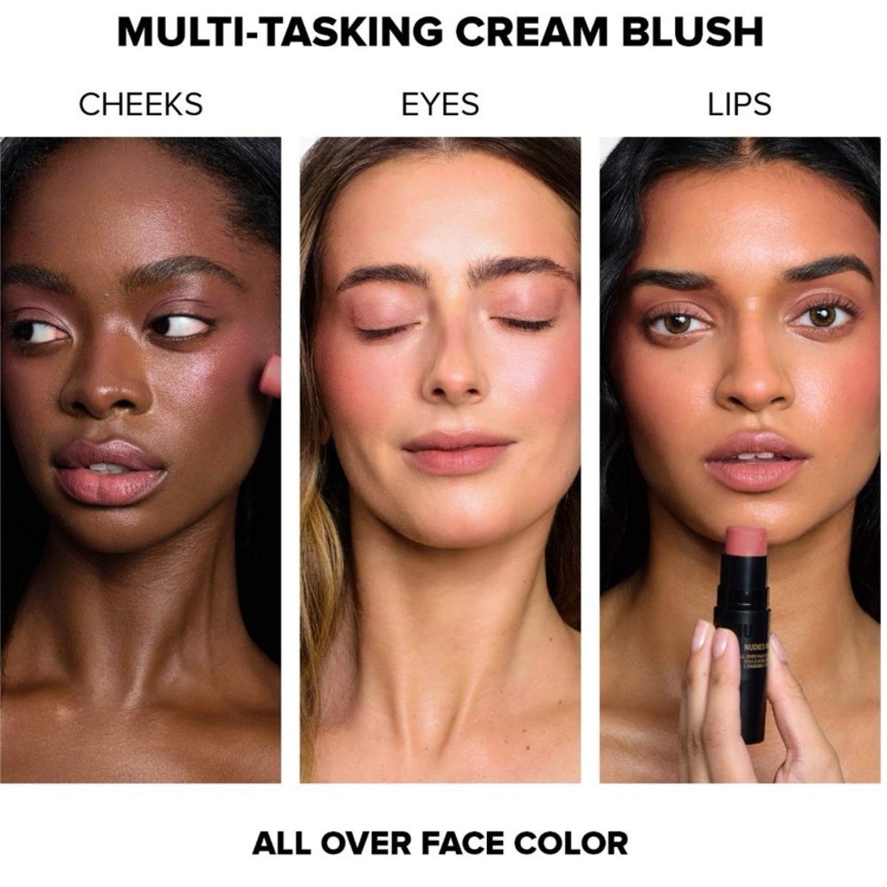 🌿 NUDESTIX Nudies Cream All-Over-Face Blush Color - Picture 5 of 8